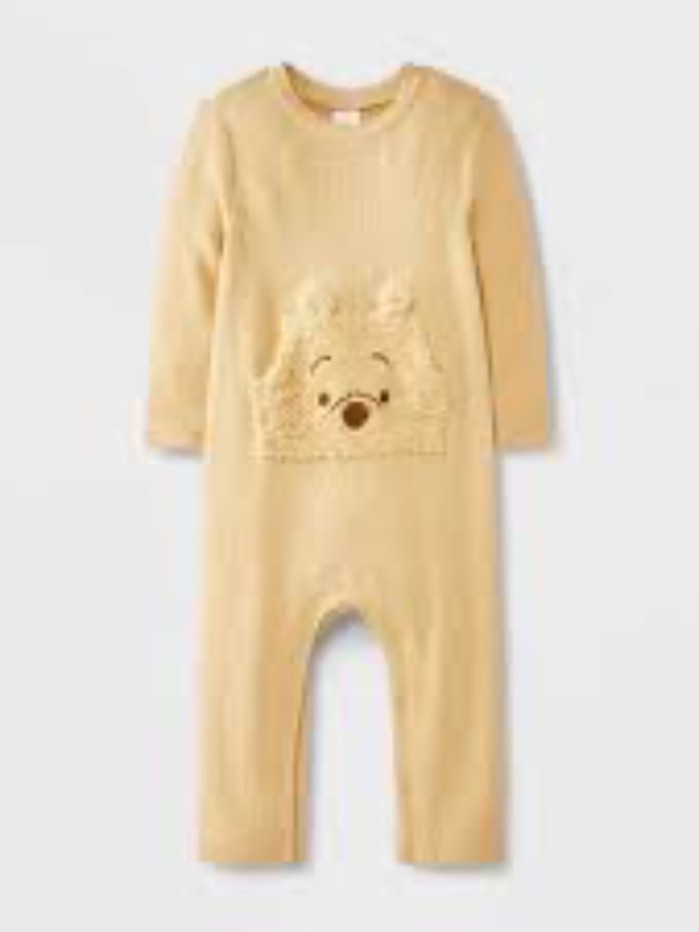 Cloud Island Winnie the Pooh waffle knit romper | 12m